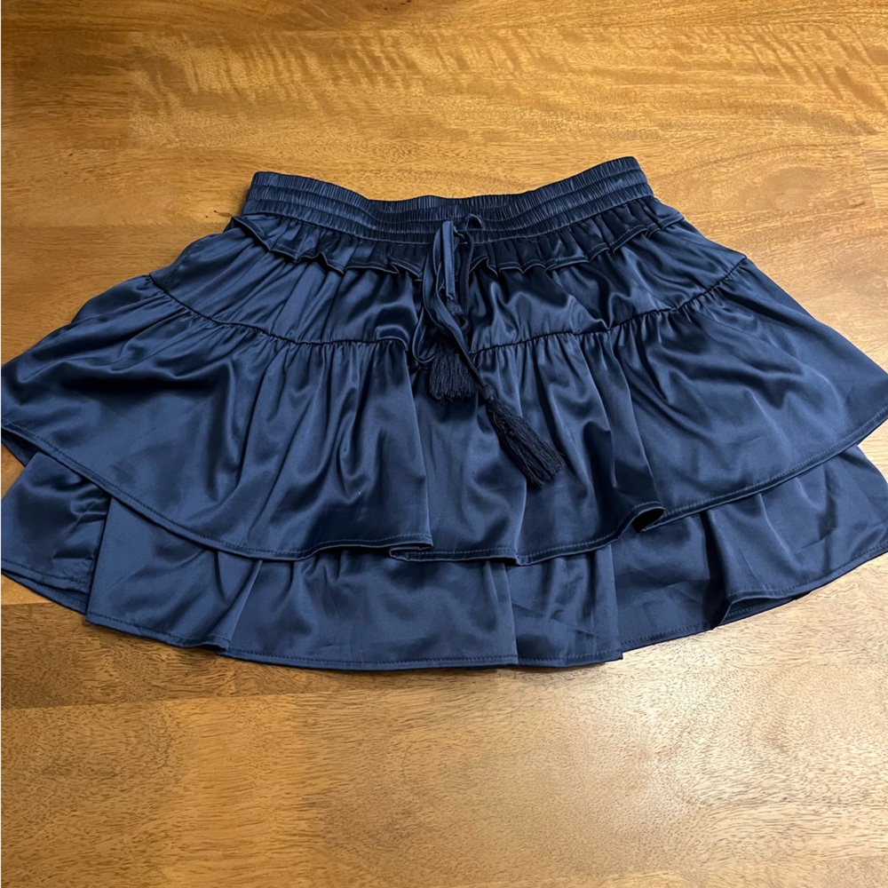 Navy skirt!